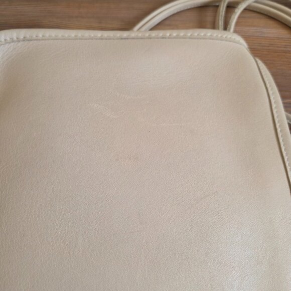 Coach vintage 90's Quinn Convertible Crossbody bag In Bone Color - Picture 7 of 16